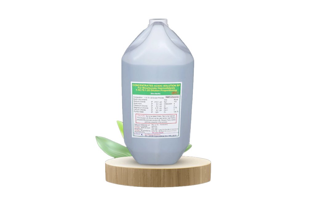 bicarbonate hemodialysis concentrate define